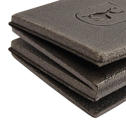 Deerhunter Foldable Sitting Pad with stacked textured dark gray pads for comfort