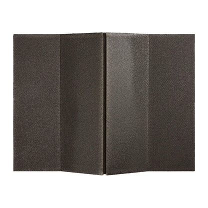 Dark brown folding screen on Deerhunter Foldable Sitting Pad for easy setup