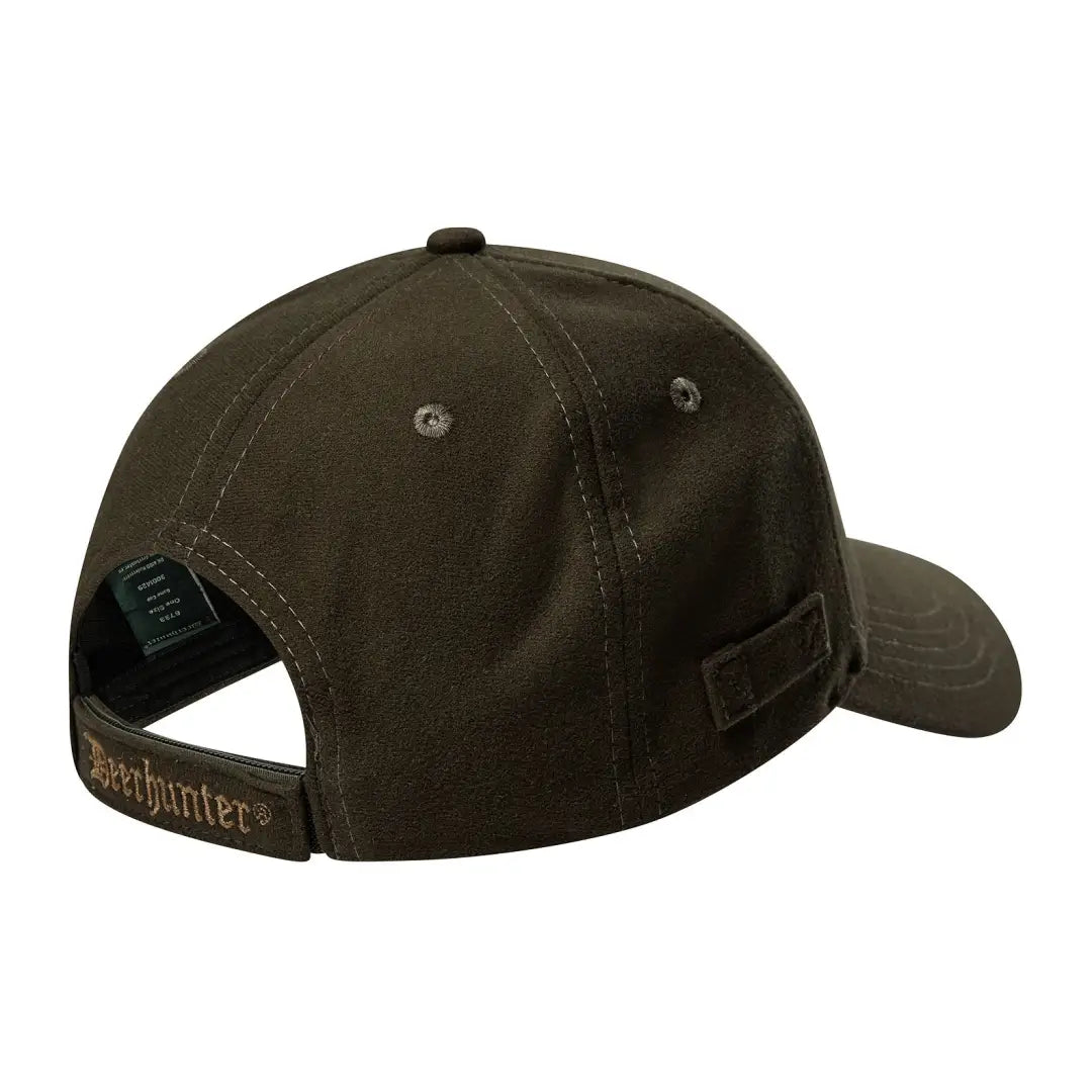 Olive green Deerhunter Game Cap perfect for hunting and country clothing lovers