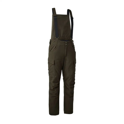 Olive green Bib Overalls for Deerhunter Heat Game Trousers for outdoor adventures