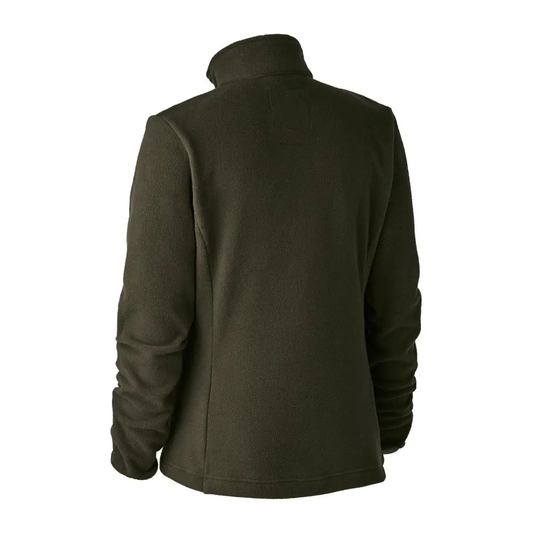Veste Polaire Chasse Cerf - Cadeau Pour Chasseur - Vert Signal - Pour Outdoor, Travail En Forêt & Loisirs