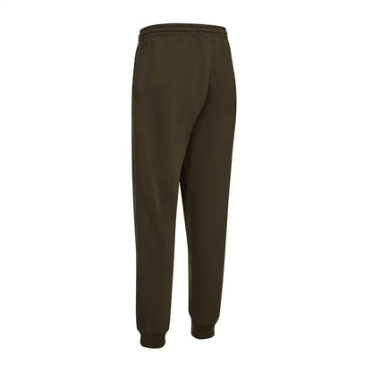 Olive green Deerhunter Logo sweat trousers for country clothing and hunting trips