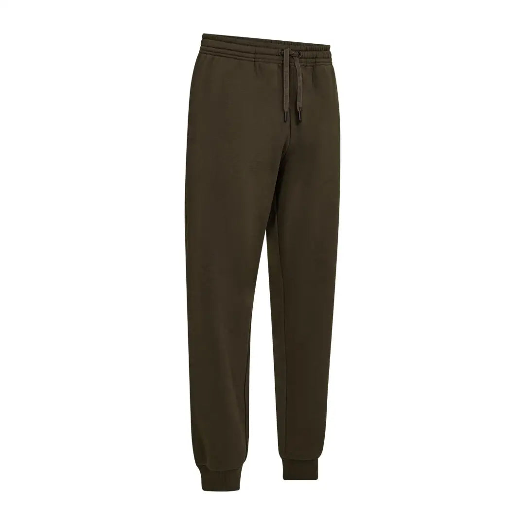 Olive green sweat trousers from Deerhunter Logo Sweat Trousers for country hunting fun