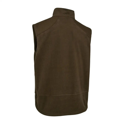 Olive green fleece waistcoat from Deerhunter Muflon Pro for country clothing and hunting