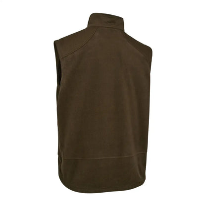Olive green fleece waistcoat from Deerhunter Muflon Pro for country clothing and hunting