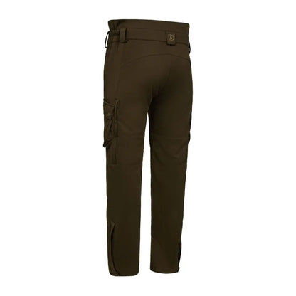 Olive green cargo pants Deerhunter Muflon Pro Light Trousers breathable and durable