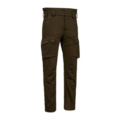 Olive green Deerhunter Muflon Pro Light Trousers cargo pants for outdoor adventures