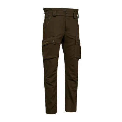 Olive green Deerhunter Muflon Pro Light Trousers cargo pants for outdoor adventures