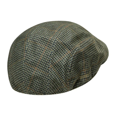 Deerhunter Pro Gamekeeper Flatcap: stylish tweed flat cap for country clothing and hunting