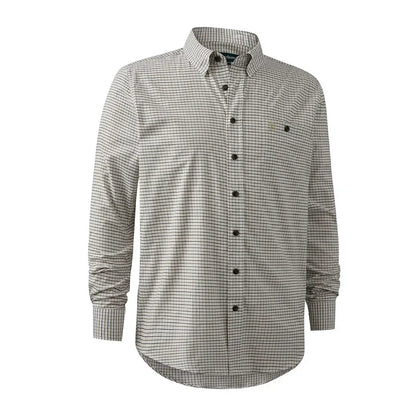 Deerhunter Samuel Shirt with hidden button-down, chest pocket, stretchable fabric
