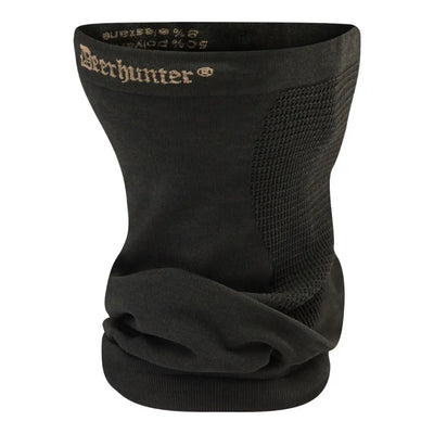 Black Deerhunter Silent Neck Tube face covering for outdoor use and warmth