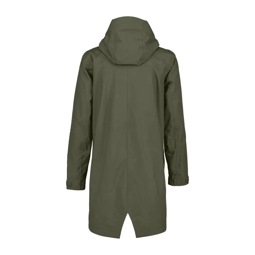 Olive green Didriksons Andreas Parka 2 rain jacket perfect for outdoors and country clothing