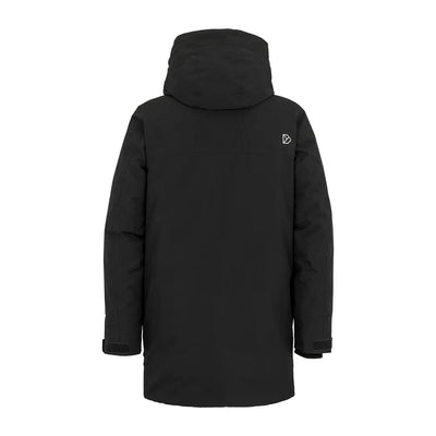 Stylish Black Hooded Winter Coat for Chilly Days - Didriksons Drew Parka 8