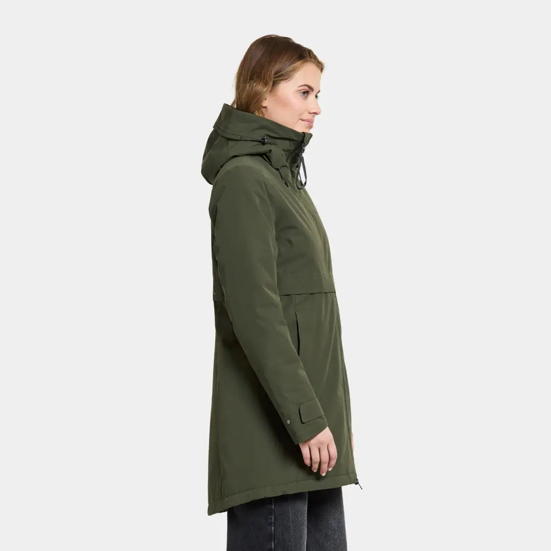 Ladies green parka uk clearance