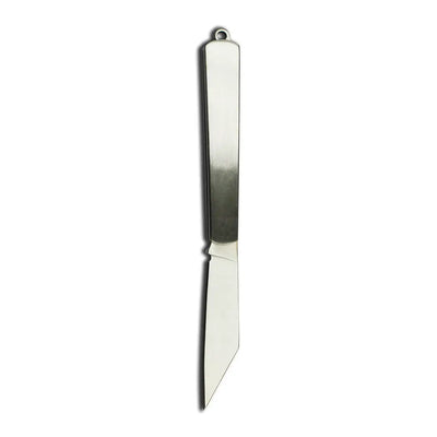 Enlan M031M stainless steel pocket knife with straight blade and handle
