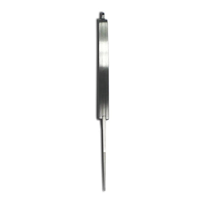 Sleek Enlan M032S stainless steel folding ruler with black markings