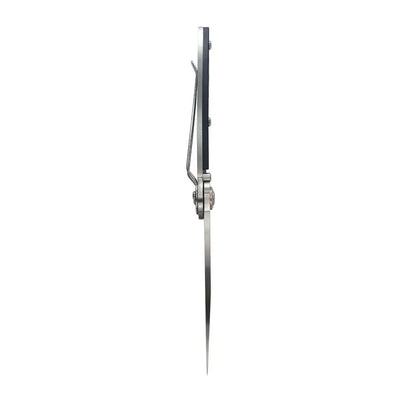 Enlan S01 stainless steel pocket knife with black handle for hunting