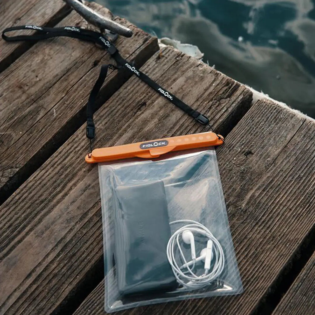Fidlock Maxi Dry Bag with waterproof pouch and lanyard for all your adventures