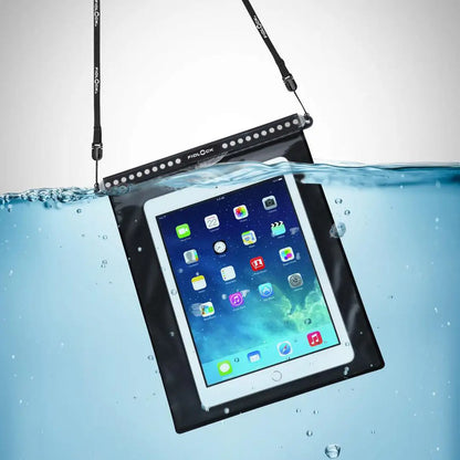 Waterproof tablet case in a Fidlock Multi Dry Bag for ultimate protection on the go
