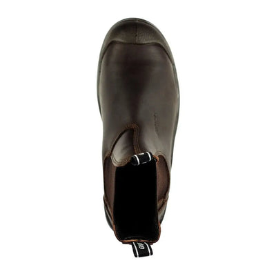 Brown leather Chelsea boot from Grisport Chukka Safety Boot, perfect for country clothing