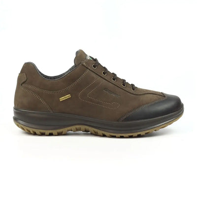 Brown leather walking shoe from Grisport for country clothing and outdoor adventures