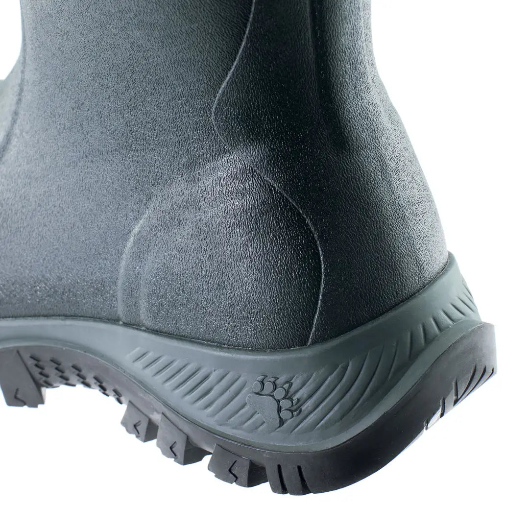 Grubs Bearline 8.5 Wellington showing durable sole and textured upper for country hunting