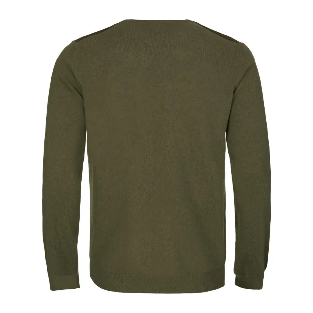 Olive green long-sleeved Härkila Arran Pullover perfect for country clothing and hunting