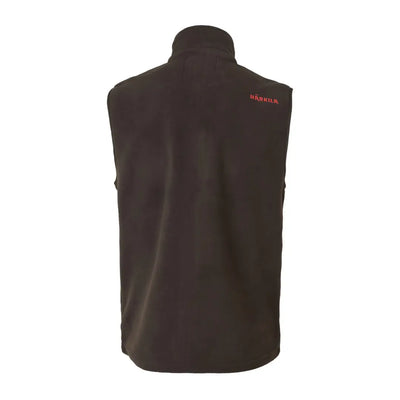 Dark sleeveless fleece vest from Härkila Aspire Fleece Waistcoat collection