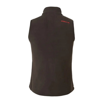 Dark brown fleece waistcoat from Härkila Aspire Womens Fleece Waistcoat collection