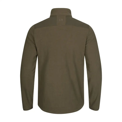 Olive green Härkila Fjell Fleece Jacket long-sleeved pullover for outdoor adventures