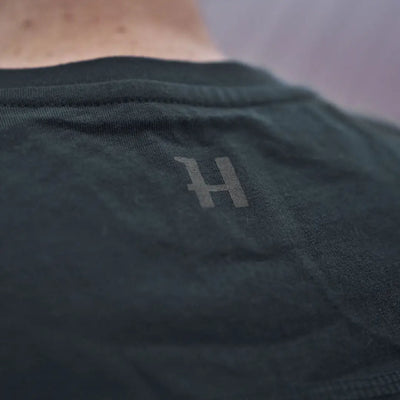 Dark Härkila Logo S/S T-Shirt with subtle logo, great for country clothing and hunting