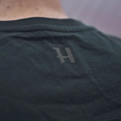 Dark Härkila Logo S/S T-Shirt with subtle logo, great for country clothing and hunting