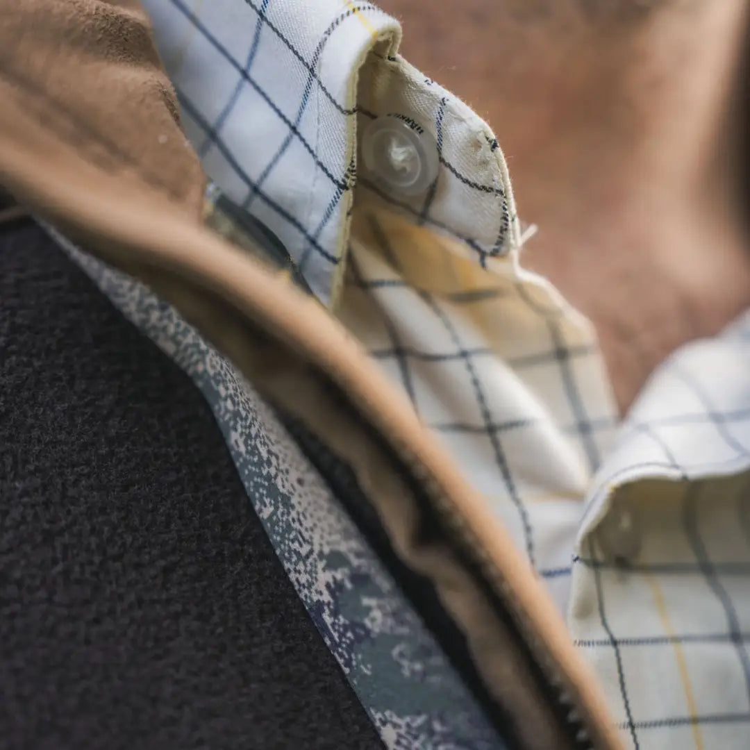 Härkila Portfield Long Sleeve Shirt in plaid for a stylish long sleeve shirt look