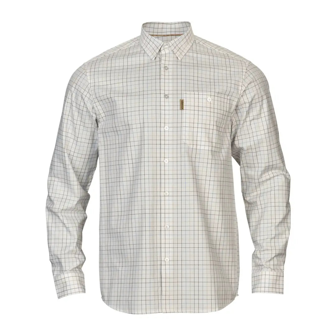 Härkila Portfield long sleeve checkered shirt perfect as a long sleeve or sleeve shirt