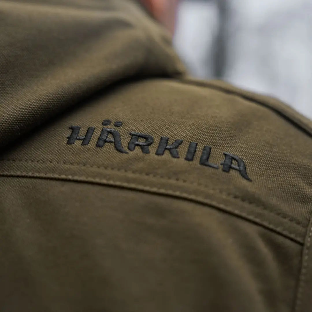 Olive green Härkila Pro Hunter GTX Legacy Jacket for hunters and outdoor pros