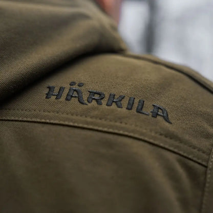 Olive green Härkila Pro Hunter GTX Legacy Jacket for hunters and outdoor pros