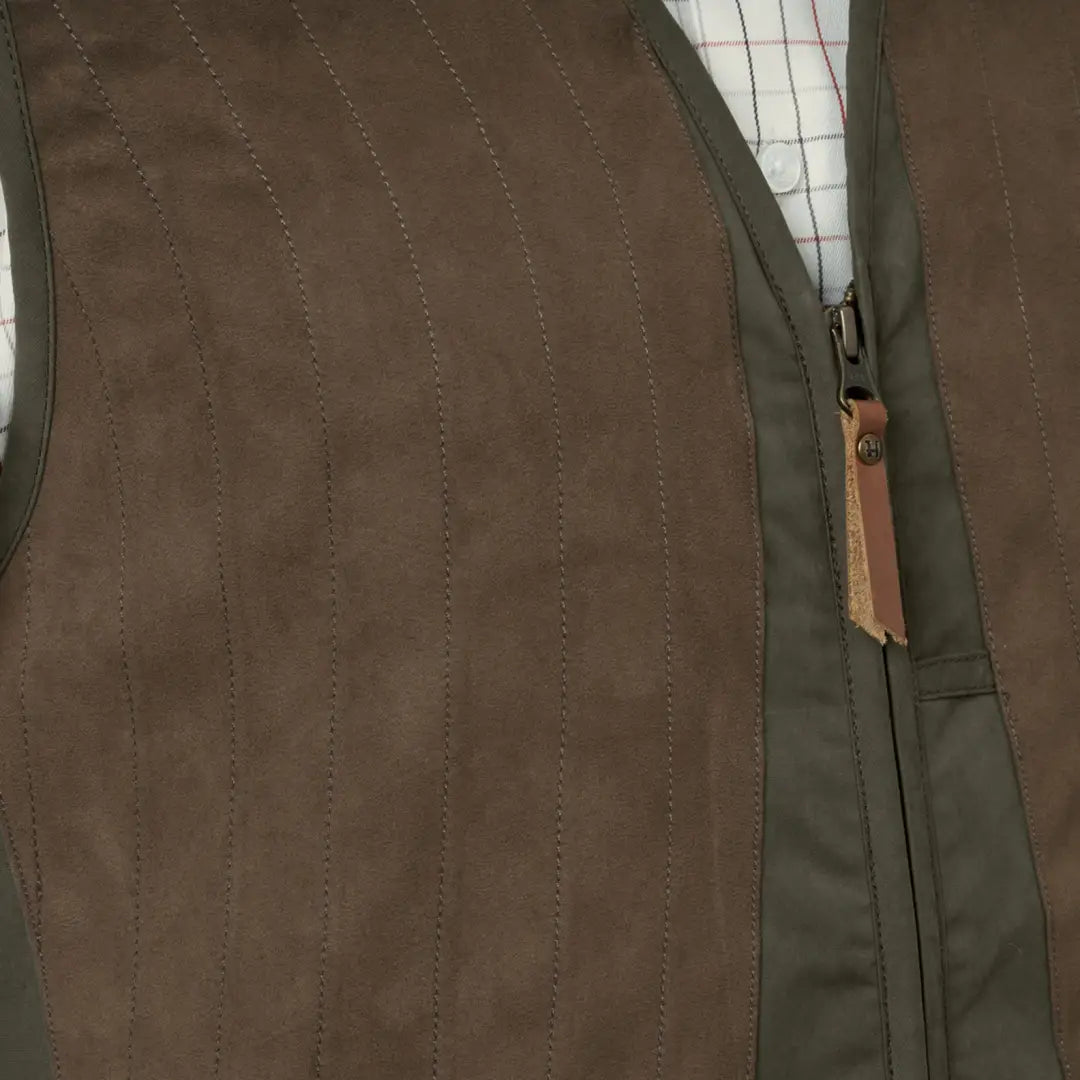 Brown quilted vest from Härkila Rannoch HSP Shooting Waistcoat collection