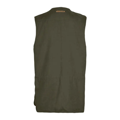 Olive green Härkila Rannoch HSP shooting waistcoat for outdoor adventures