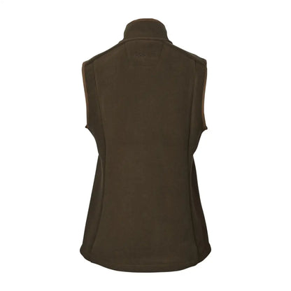 Olive green sherpa fleece waistcoat from Härkila Sandhem Womens Sherpa Fleece Waistcoat
