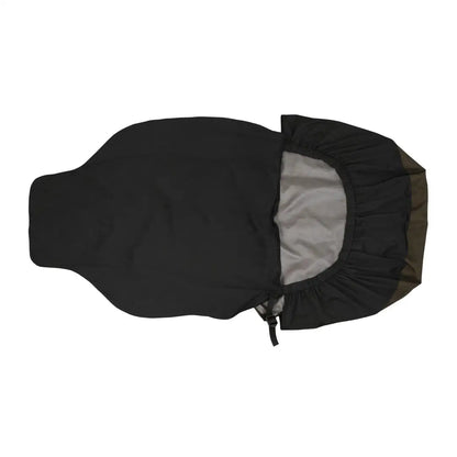 Black Harkila Car Seat Cover with gray lining, perfect for protecting your gear