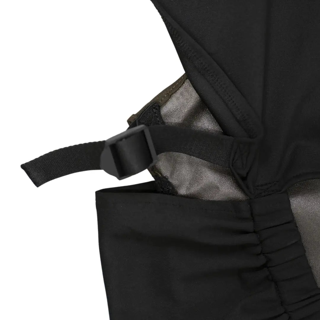 Adjustable strap and fabric detail of Harkila Car Seat Cover for optimal style and function