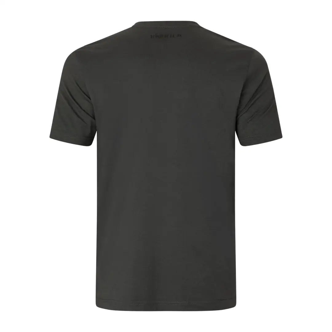 Dark gray Harkila H-logo short sleeve T-shirt for casual style