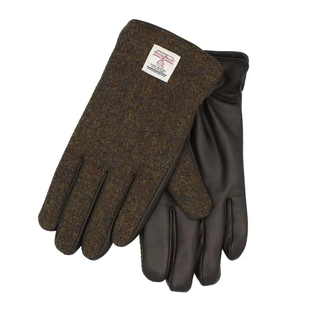 Heather Grant Harris Tweed And Leather Men's Gloves – New Forest Clothing
