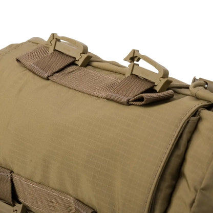 Tactical Helikon-Tex Foxhole Bag with MOLLE webbing for easy access and country clothing