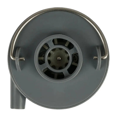 Gray circular pump with metal handle for Highlander Wee Banshee Micro Lightweight Air Pump