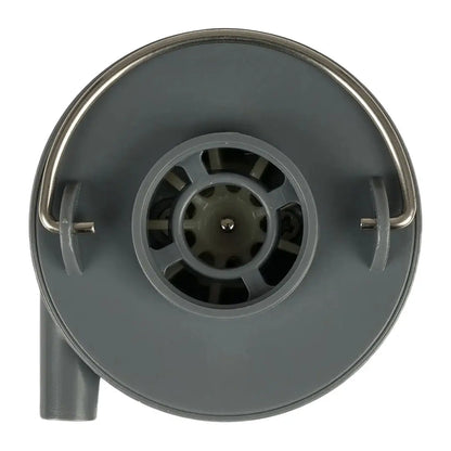 Gray circular pump with metal handle for Highlander Wee Banshee Micro Lightweight Air Pump