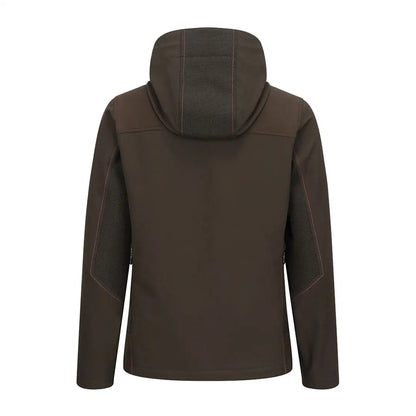 Dark brown Fife Ardross Ladies 4-Way Active Jacket hoodie for Ardross Ladies style