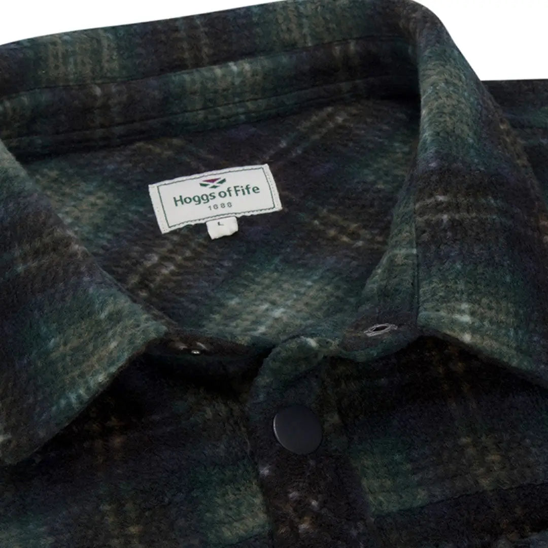 Hoggs of Fife Struther Junior W/P Smock Jacket in Green