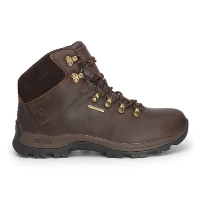 Brown Glencoe boot from Hoggs of Fife, incredibly comfortable waterproof trek shoe