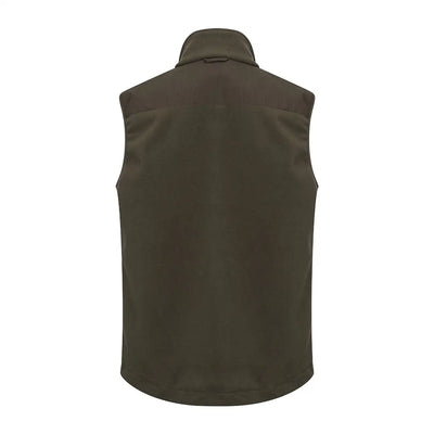 Olive green vest from Hoggs of Fife Green King II Gilet collection